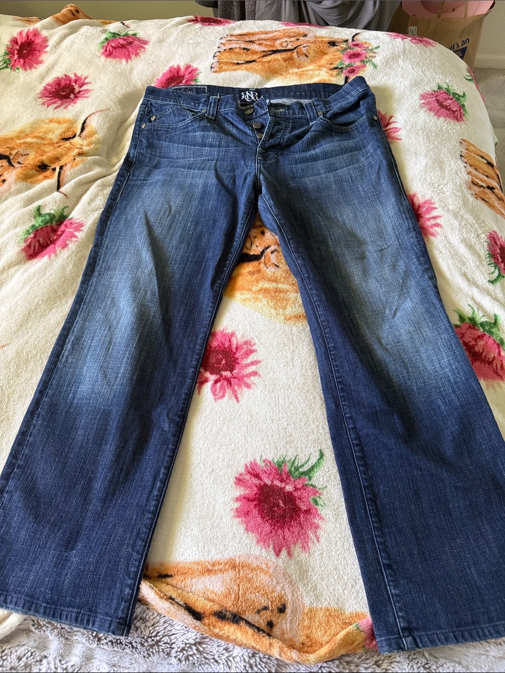 Rock & Republic Dark Blue Flare Jeans